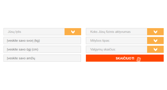 individualus mitybos planas